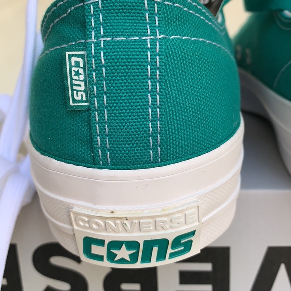 CONVERSE CTAS PRO OP OX MEN’S Malachite/White/Whit - Picture 14 of 16